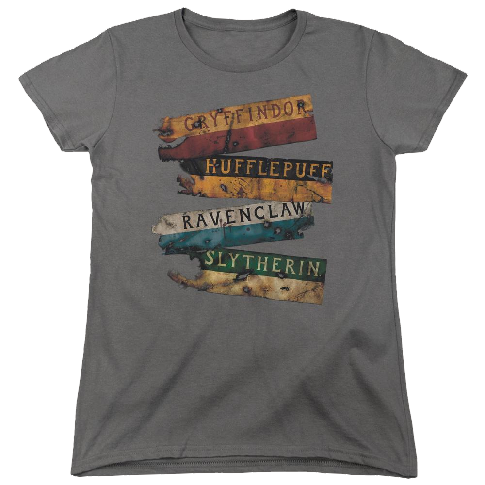 Harry Potter Burnt Banners Women's T-Shirt Women's T-Shirt Harry Potter