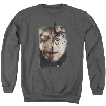 Harry Potter It All Ends Here Men's Crewneck Sweatshirt Men's Crewneck Sweatshirt Harry Potter