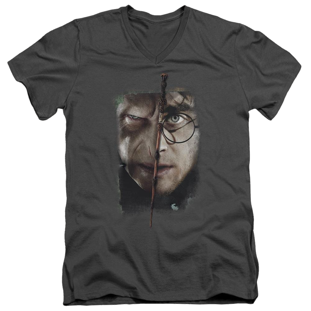 Harry Potter It All Ends Here Men's V-Neck T-Shirt Men's V-Neck T-Shirt Harry Potter