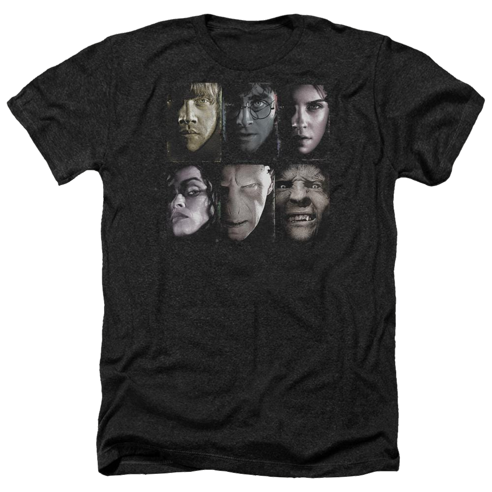 Harry Potter Horizontal Heads Men's Heather T-Shirt Men's Heather T-Shirt Harry Potter