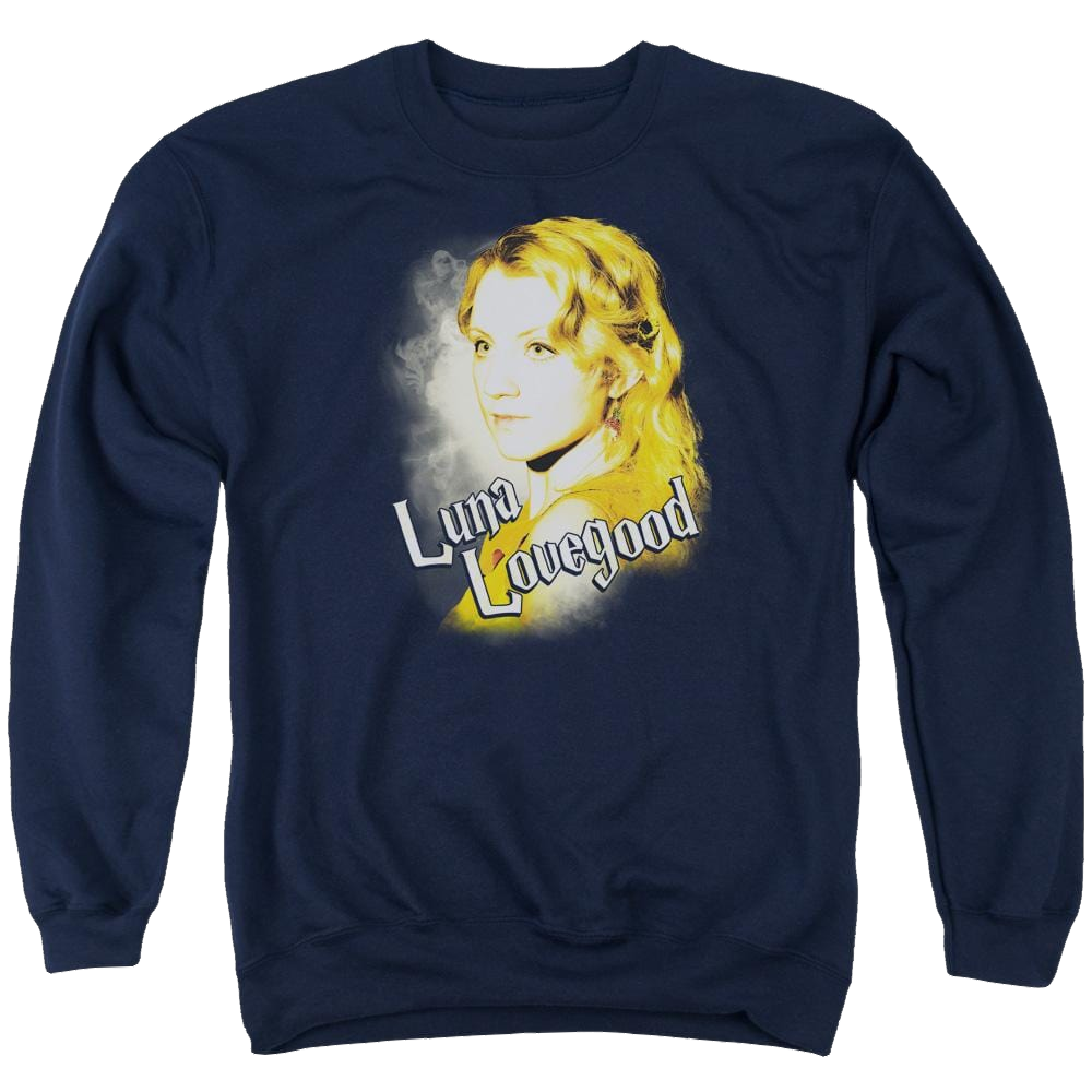 Harry Potter Luna Closeup Men's Crewneck Sweatshirt Men's Crewneck Sweatshirt Harry Potter