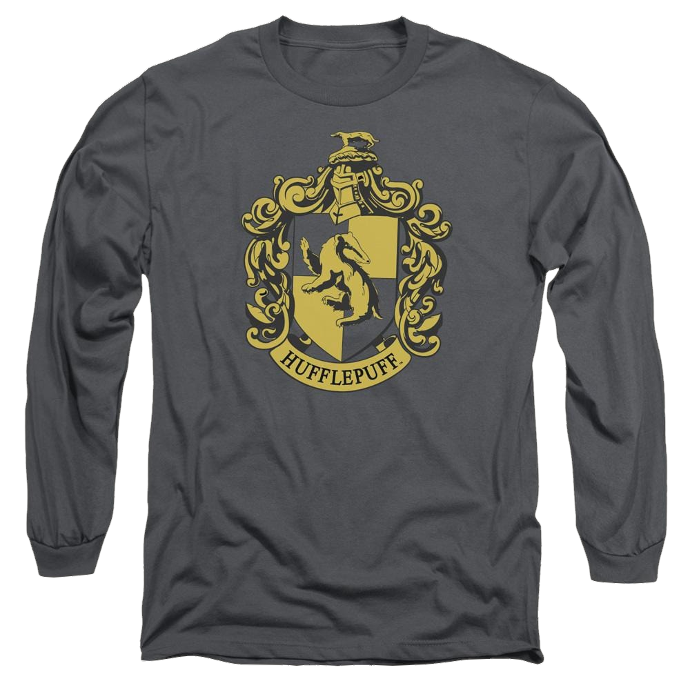 Harry Potter Hufflepuff Crest Men's Long Sleeve T-Shirt Men's Long Sleeve T-Shirt Harry Potter
