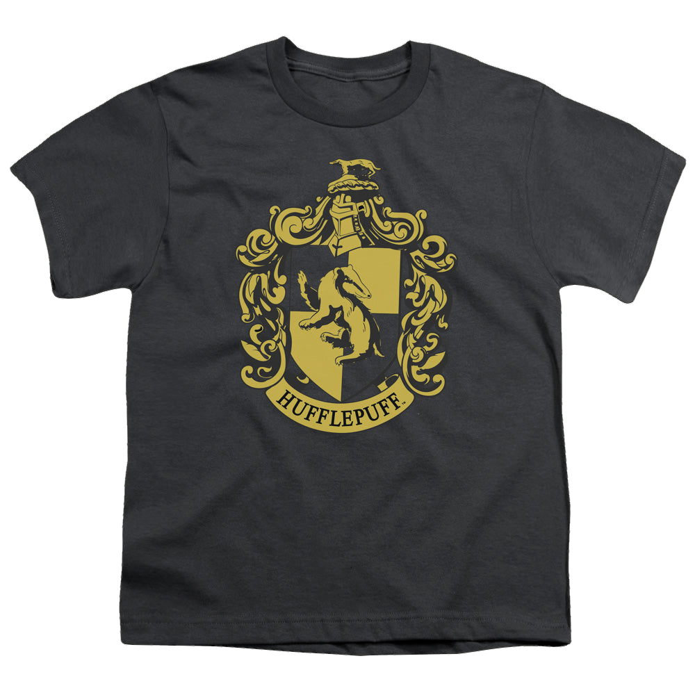 Harry Potter Hufflepuff Crest - Youth T-Shirt Youth T-Shirt (Ages 8-12) Harry Potter