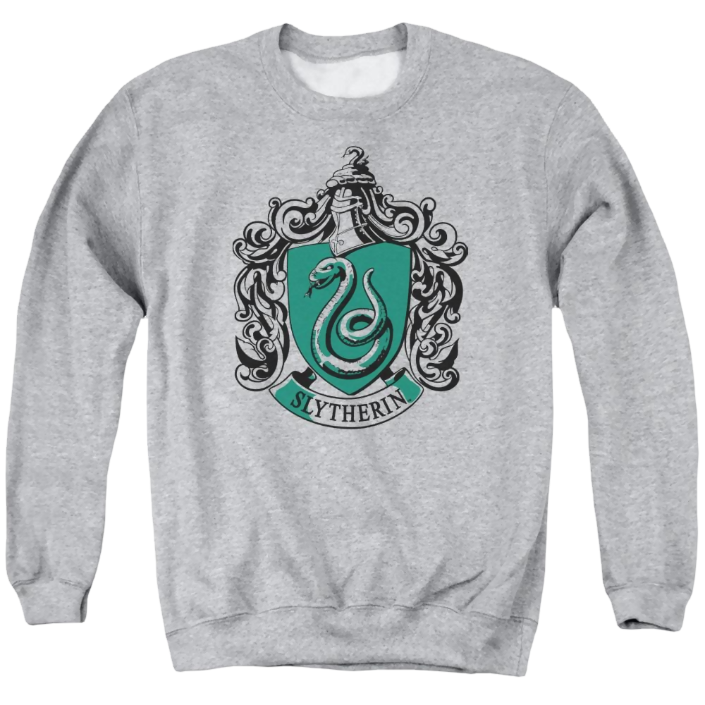 Harry Potter Slytherin Crest Men's Crewneck Sweatshirt Men's Crewneck Sweatshirt Harry Potter