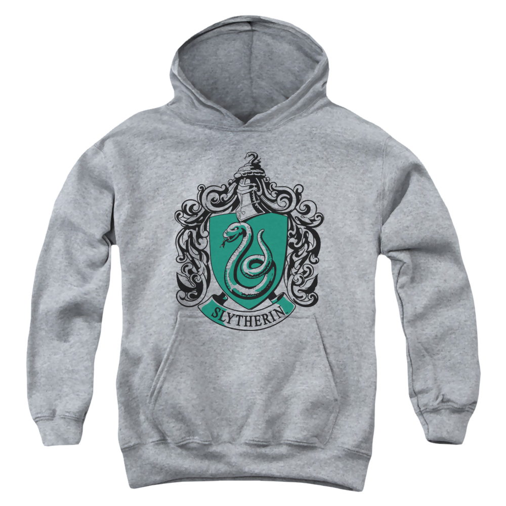 Harry Potter Slytherin Crest - Youth Hoodie Youth Hoodie (Ages 8-12) Harry Potter