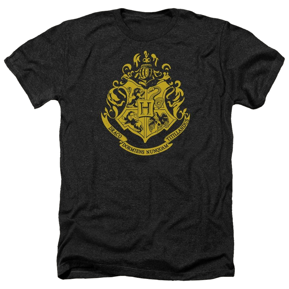 Harry Potter Hogwarts Crest Men's Heather T-Shirt Men's Heather T-Shirt Harry Potter
