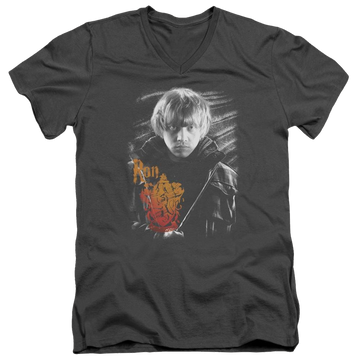 Harry Potter Ron Portrait Men's V-Neck T-Shirt Men's V-Neck T-Shirt Harry Potter
