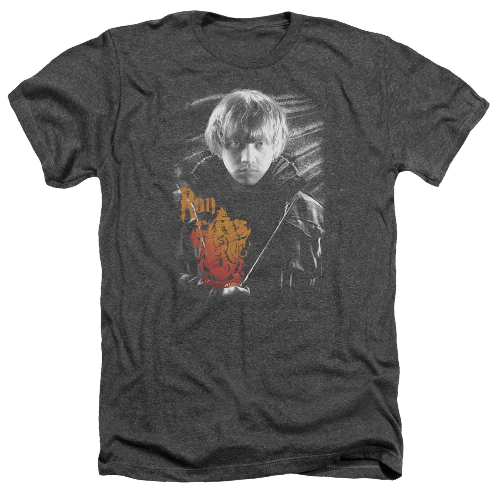 Harry Potter Ron Portrait Men's Heather T-Shirt Men's Heather T-Shirt Harry Potter