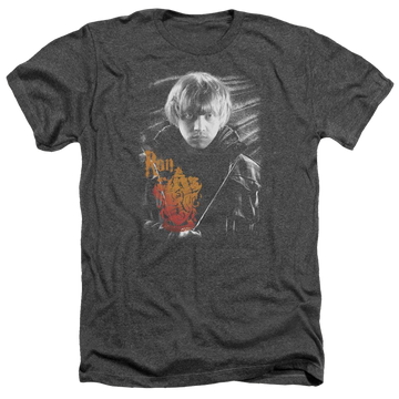 Harry Potter Ron Portrait Men's Heather T-Shirt Men's Heather T-Shirt Harry Potter