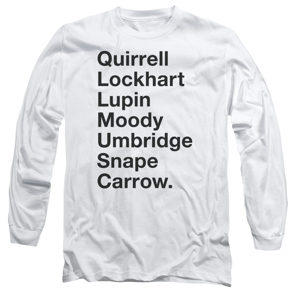 Harry Potter Professors Men's Long Sleeve T-Shirt Men's Long Sleeve T-Shirt Harry Potter