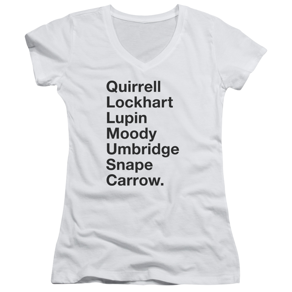 Harry Potter Professors Juniors V-Neck T-Shirt Juniors V-Neck T-Shirt Harry Potter