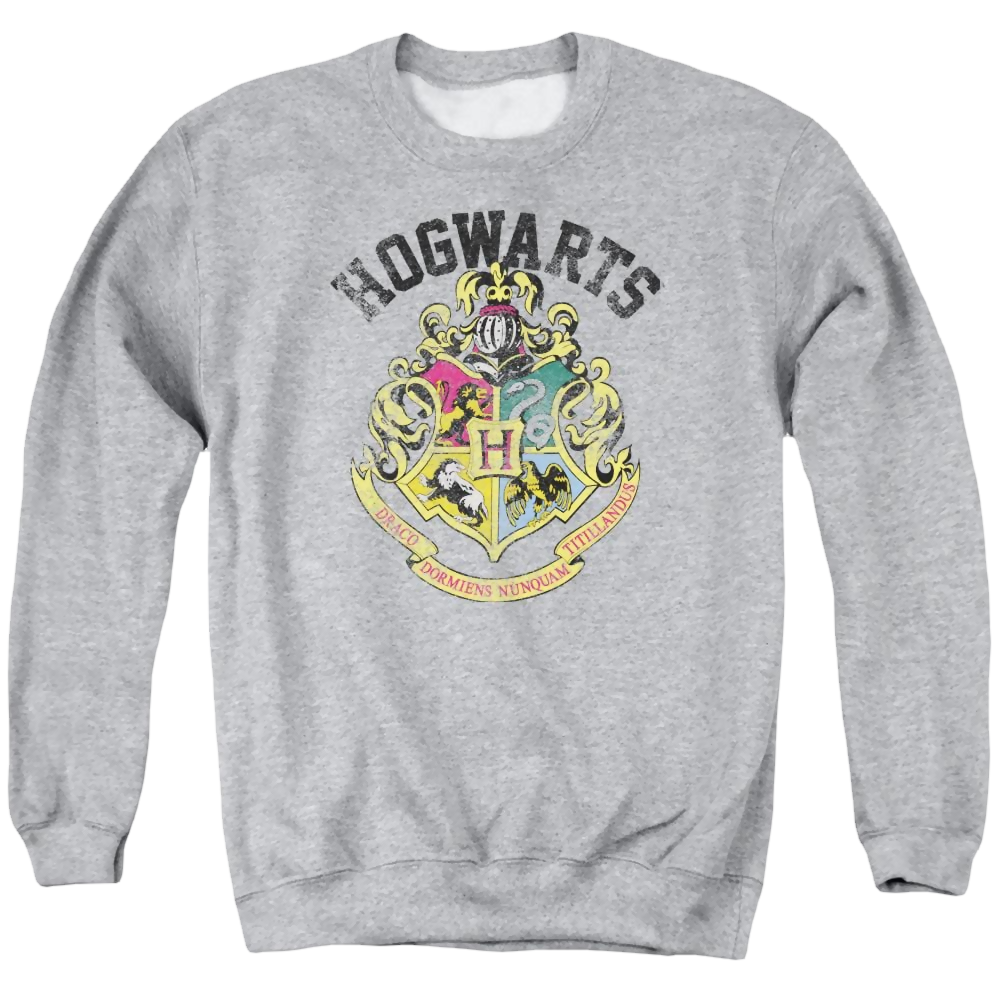 Harry Potter Hogwarts Crest Men's Crewneck Sweatshirt Men's Crewneck Sweatshirt Harry Potter