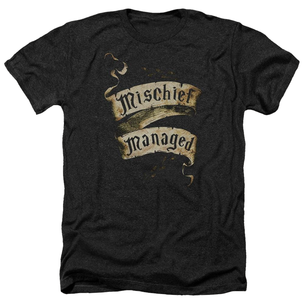 Harry Potter Mischief Managed Men's Heather T-Shirt Men's Heather T-Shirt Harry Potter