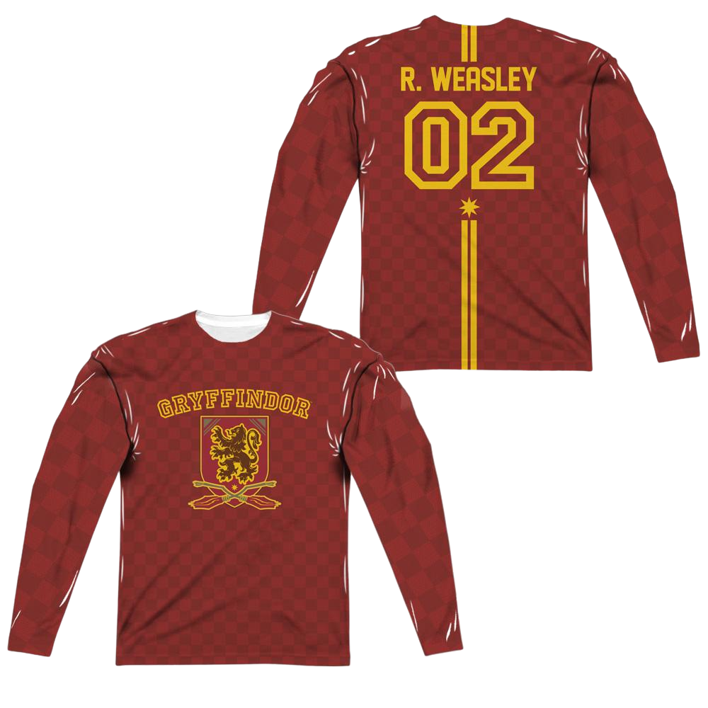 Harry Potter Weasley Sweater Men's All-Over Print T-Shirt Men's All-Over Print Long Sleeve Harry Potter