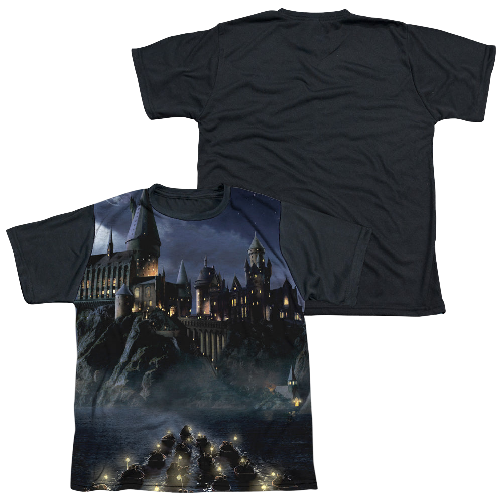 Harry Potter Hp/Hogwarts - Youth Black Back T-Shirt Youth Black Back T-Shirt (Ages 8-12) Harry Potter