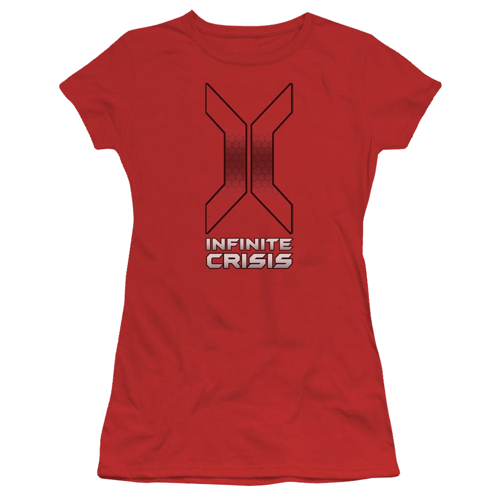 Infinite Crisis Title Juniors T-Shirt Juniors T-Shirt Infinite Crisis
