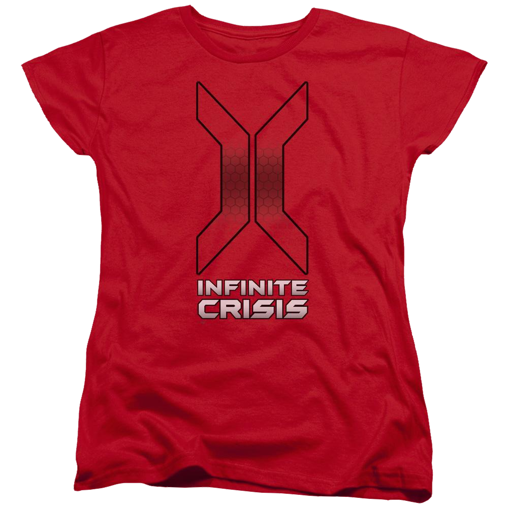 Infinite Crisis Title Women's T-Shirt Women's T-Shirt Infinite Crisis