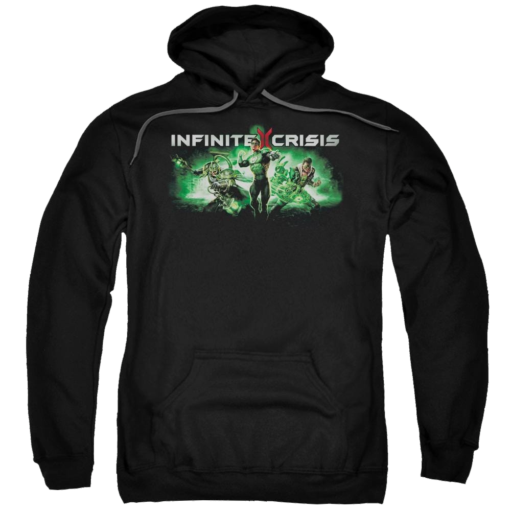 Infinite Crisis Ic Green Pullover Hoodie Pullover Hoodie Infinite Crisis