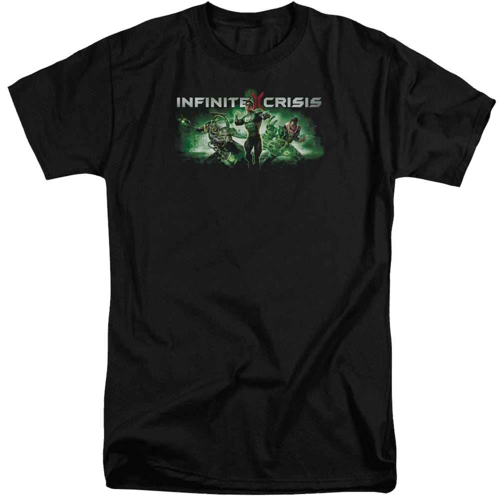 Infinite Crisis Ic Green Men's Tall Fit T-Shirt Men's Tall Fit T-Shirt Infinite Crisis