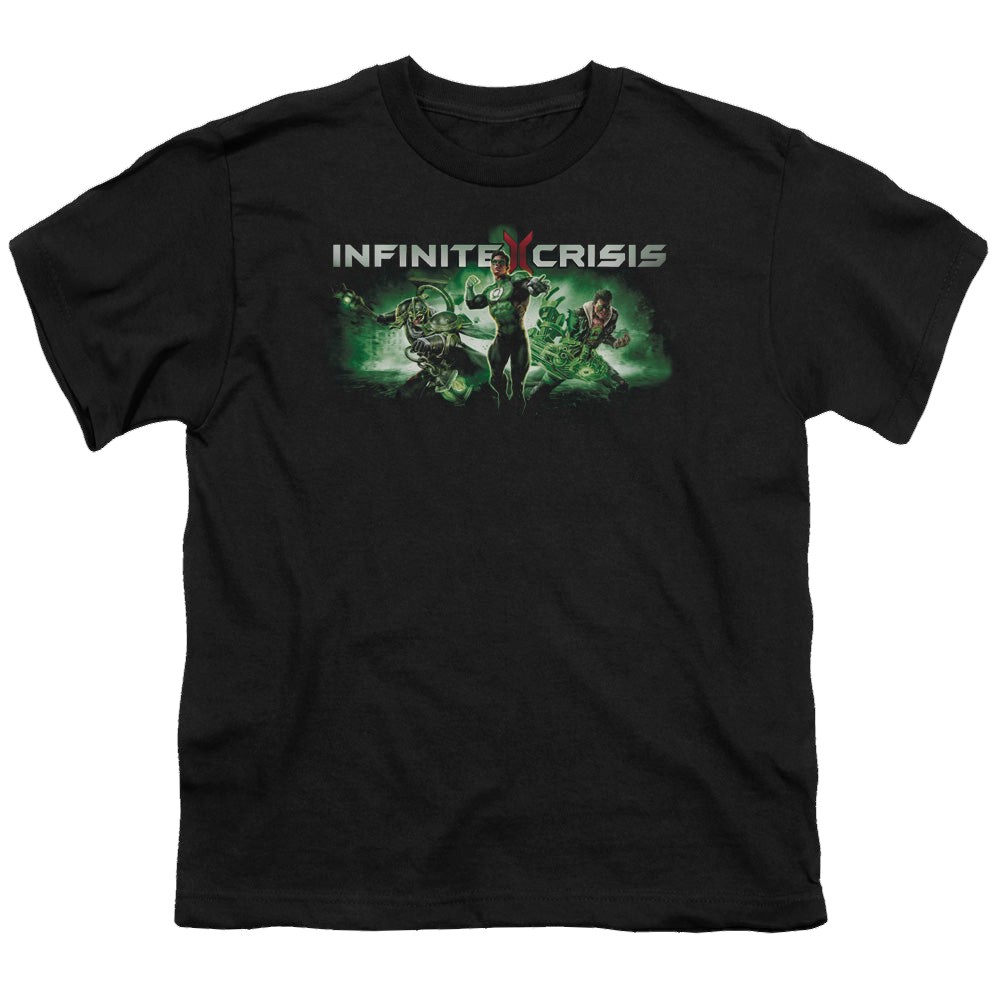 Infinite Crisis Ic Green - Youth T-Shirt Youth T-Shirt (Ages 8-12) Infinite Crisis