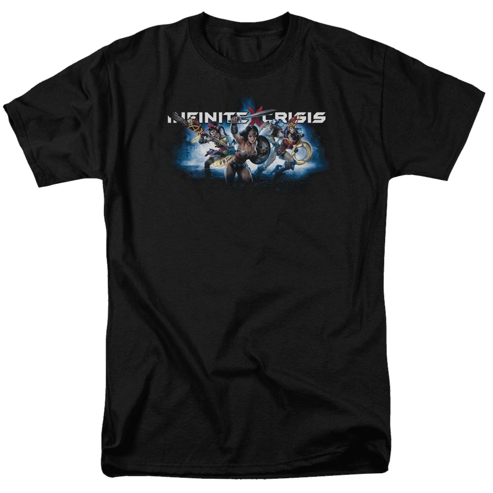 Infinite Crisis Ic Blue Men's Regular Fit T-Shirt Men's Regular Fit T-Shirt Infinite Crisis