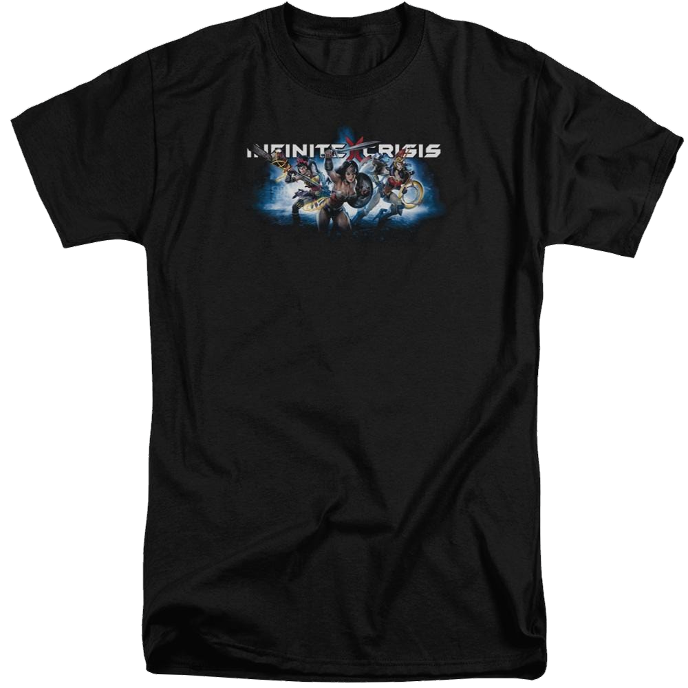 Infinite Crisis Ic Blue Men's Tall Fit T-Shirt Men's Tall Fit T-Shirt Infinite Crisis