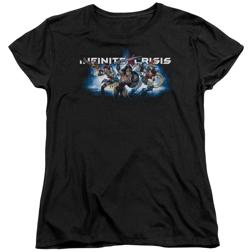 Infinite Crisis Ic Blue Women's T-Shirt Women's T-Shirt Infinite Crisis