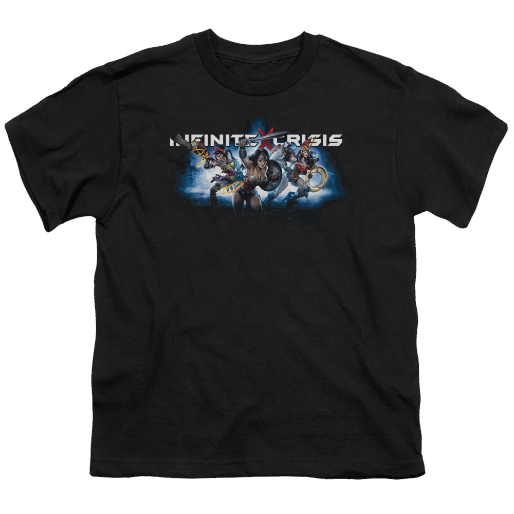 Infinite Crisis Ic Blue - Youth T-Shirt Youth T-Shirt (Ages 8-12) Infinite Crisis