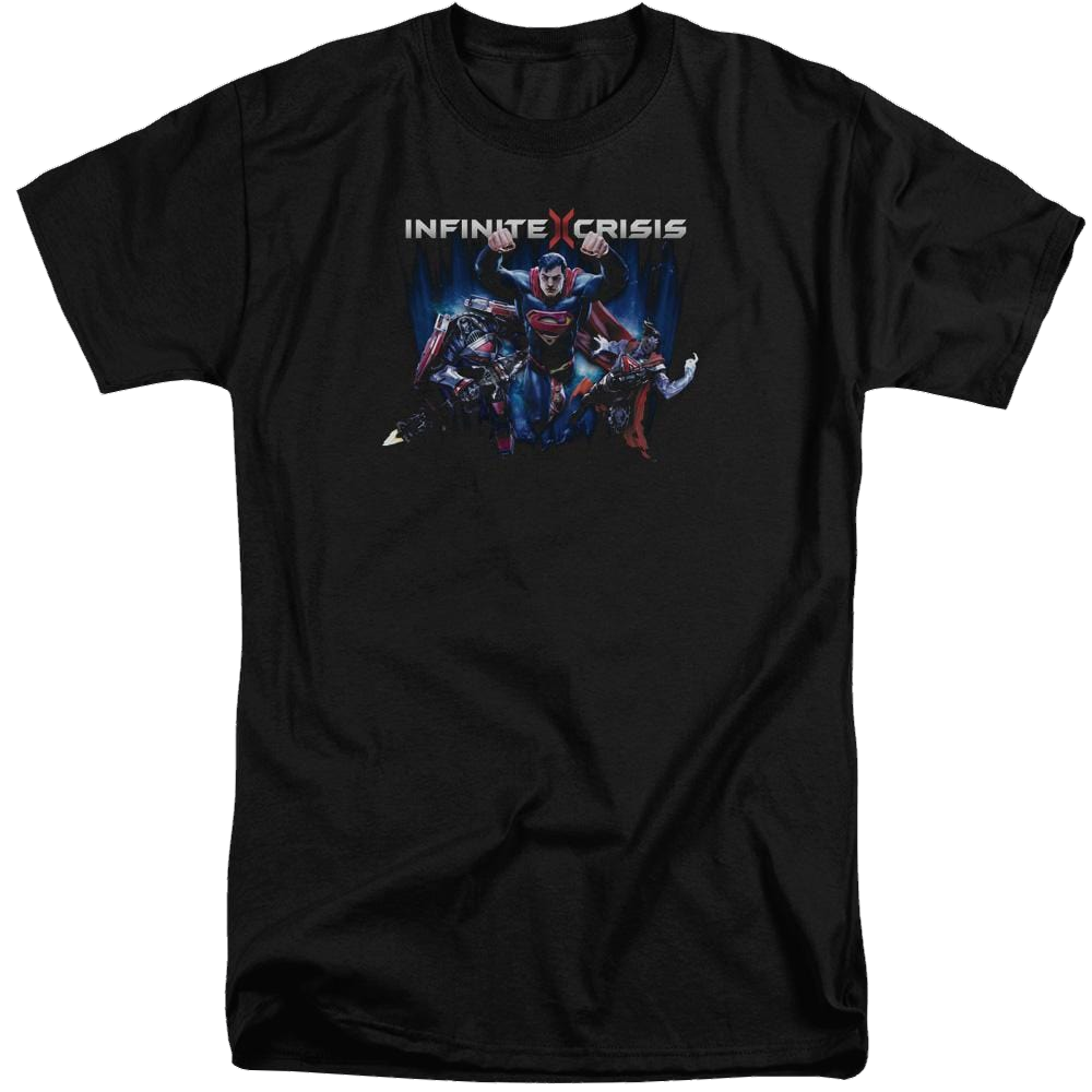 Infinite Crisis Ic Super Men's Tall Fit T-Shirt Men's Tall Fit T-Shirt Infinite Crisis