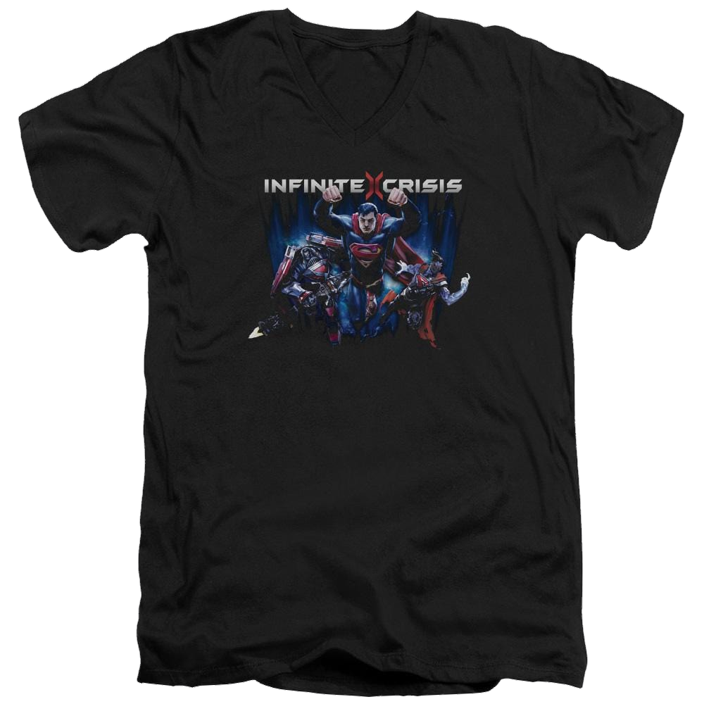Infinite Crisis Ic Super Men's V-Neck T-Shirt Men's V-Neck T-Shirt Infinite Crisis