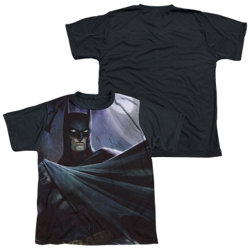 Infinite Crisis Batman Vs Joker youth black back t-shirt for ages 8 to 12