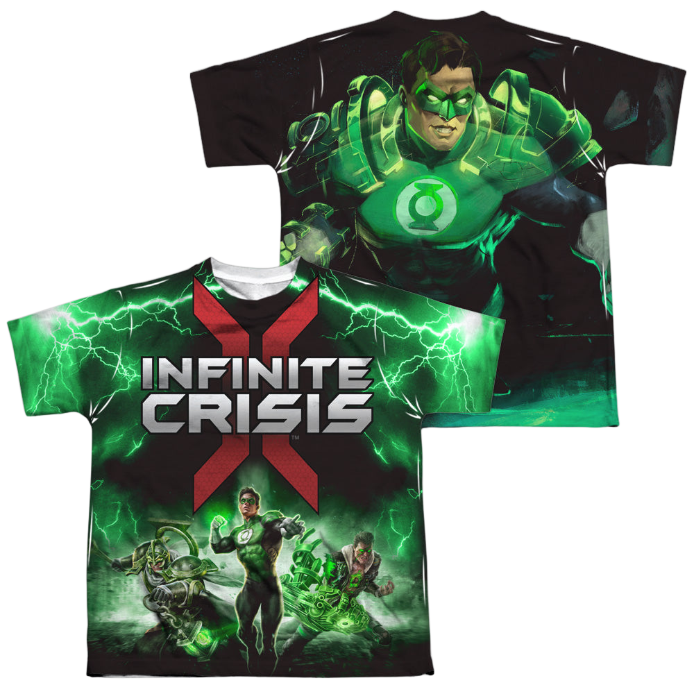 Infinite Crisis Ic Green Lantern (F/B) - Youth All-Over Print T-Shirt Youth All-Over Print T-Shirt (Ages 8-12) Infinite Crisis