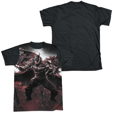 Infinite Crisis Ic Batman men's black back t-shirt