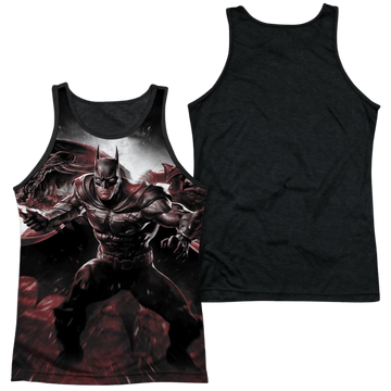 Infinite Crisis Ic Batman men's black back tank