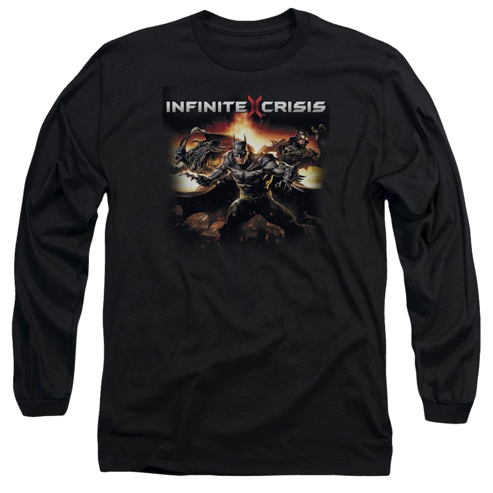 Infinite Crisis Batmen Men's Long Sleeve T-Shirt Men's Long Sleeve T-Shirt Infinite Crisis
