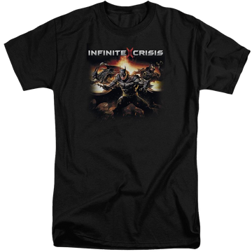 Infinite Crisis Batmen Men's Tall Fit T-Shirt Men's Tall Fit T-Shirt Infinite Crisis