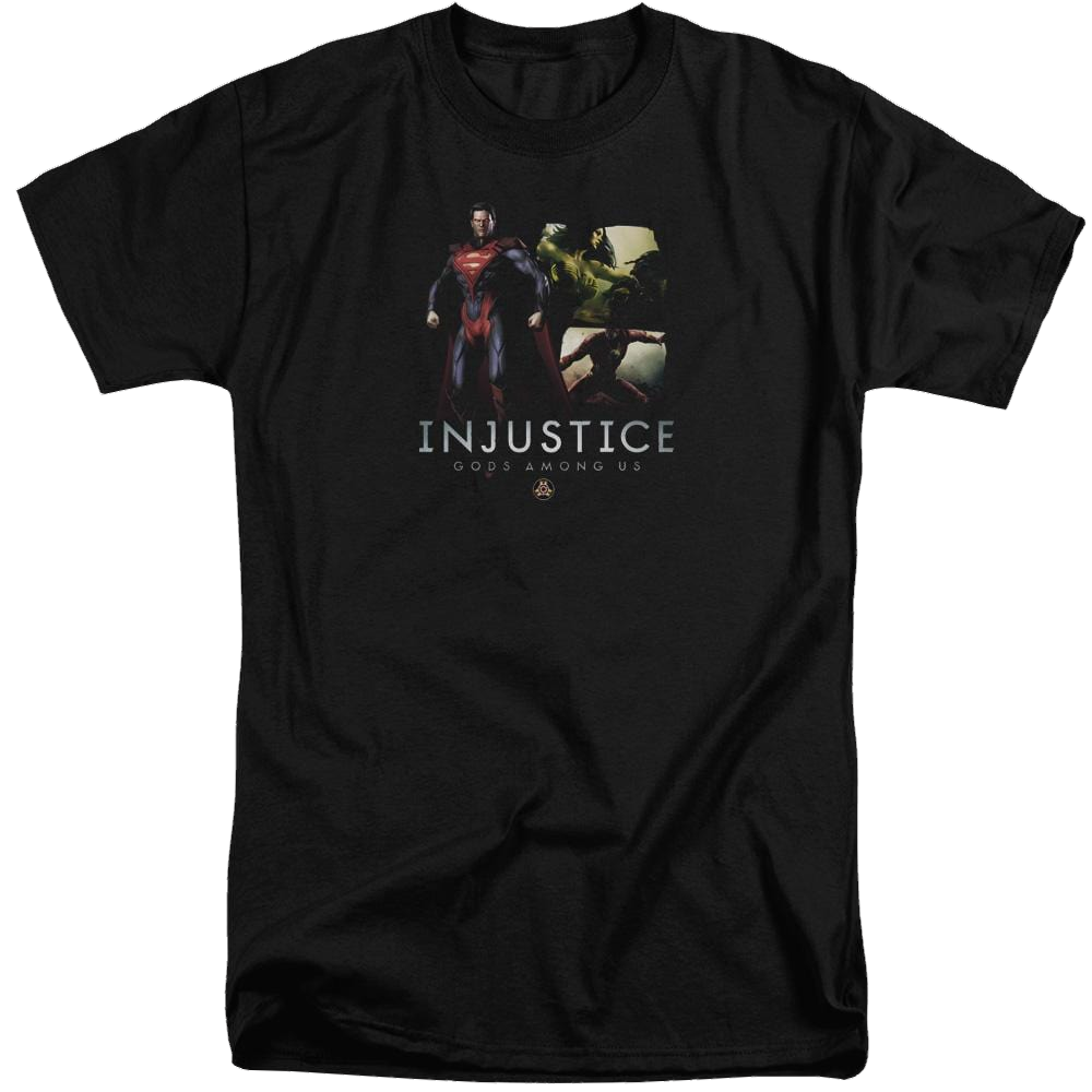 Injustice Gods Among Us Supermans Revenge Men's Tall Fit T-Shirt Men's Tall Fit T-Shirt Injustice Gods Among Us
