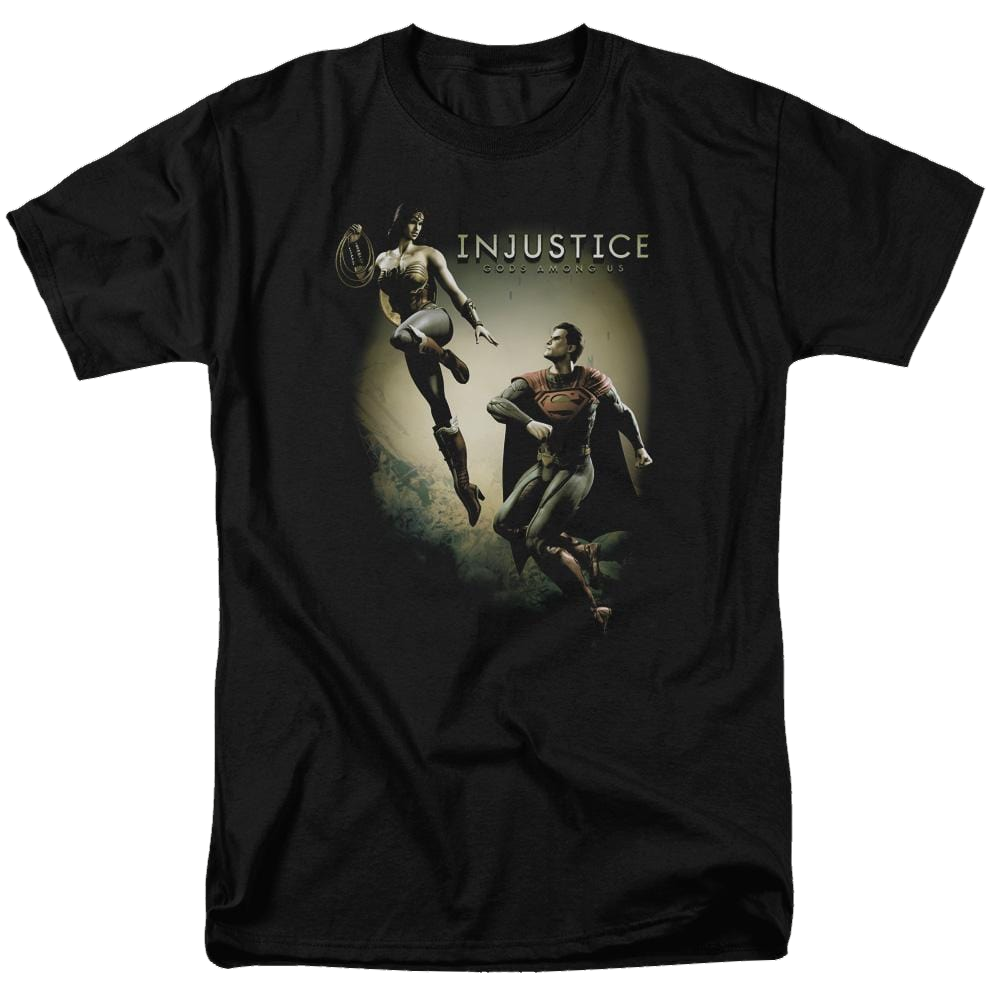 Injustice Gods Among Us Battle Of The Gods Men's Regular Fit T-Shirt Men's Regular Fit T-Shirt Injustice Gods Among Us