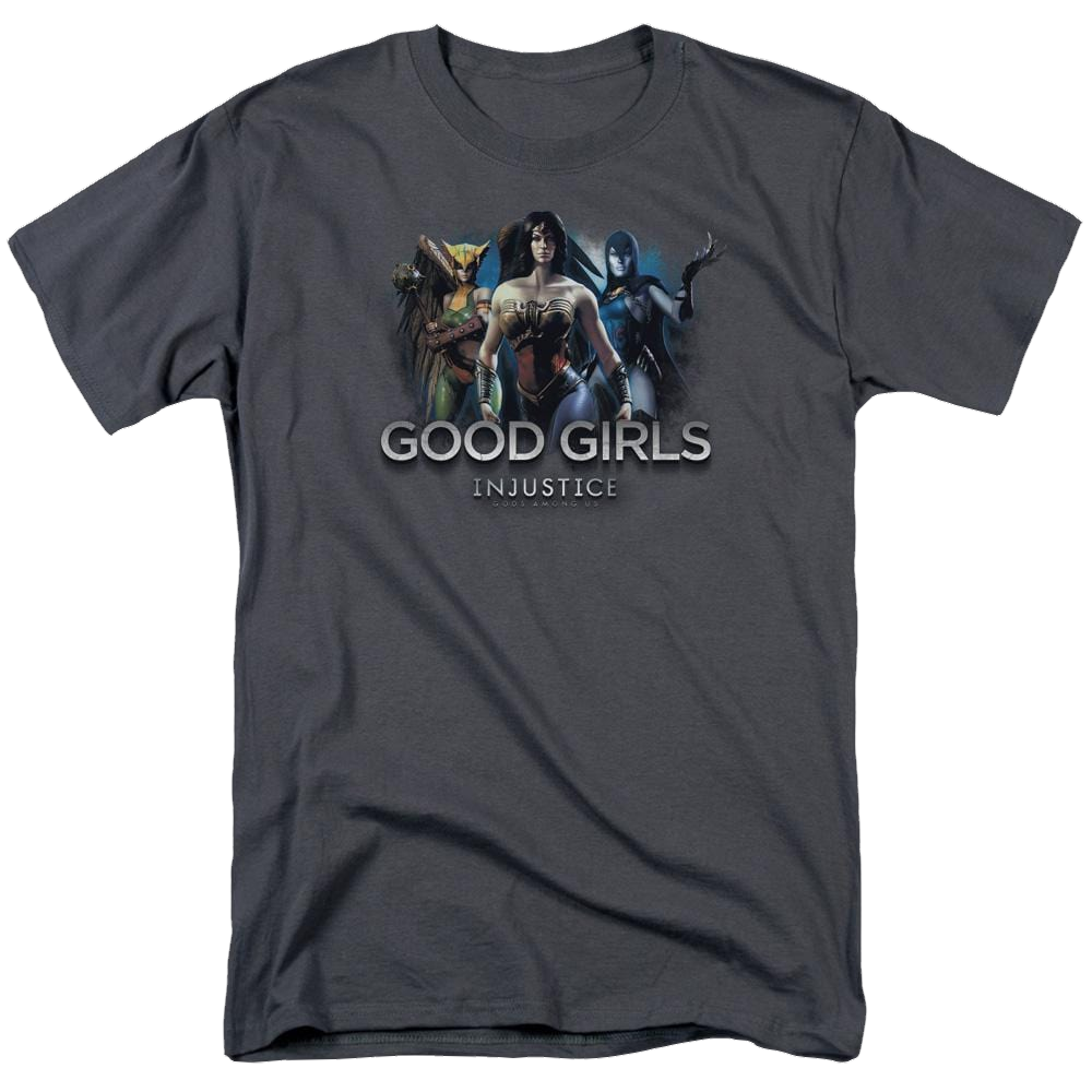 Injustice Gods Among Us Good Girls Men's Regular Fit T-Shirt Men's Regular Fit T-Shirt Justice League