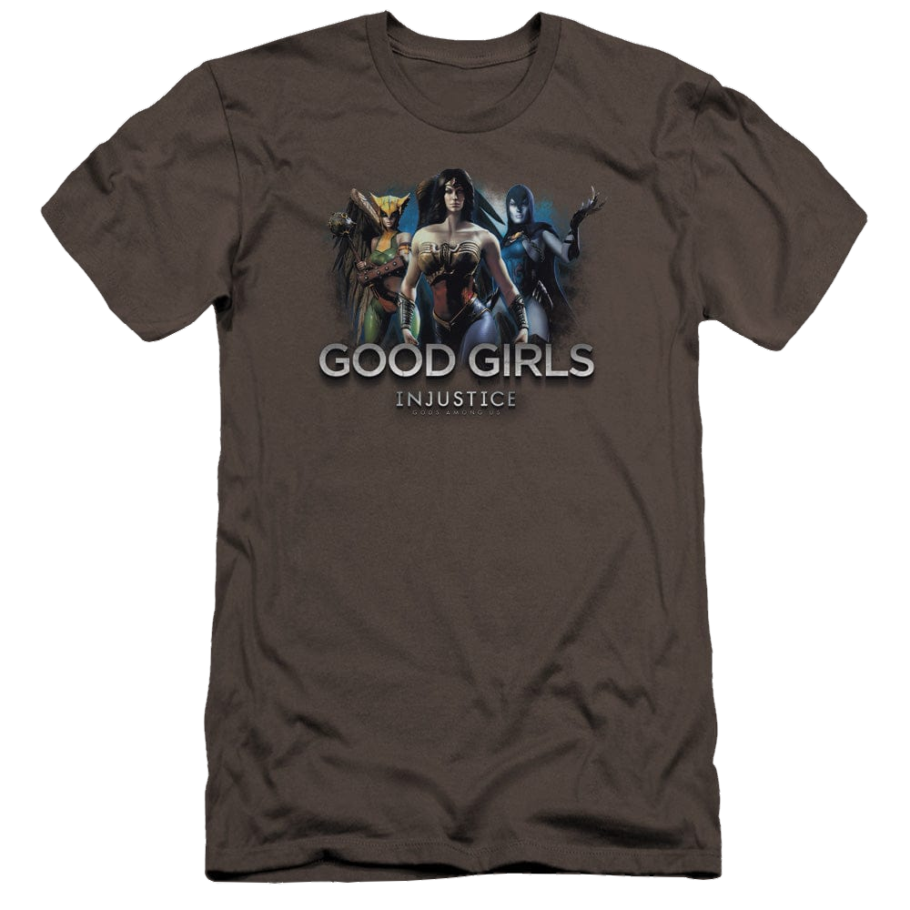 Injustice Gods Among Us Good Girls - Men's Premium Slim Fit T-Shirt Men's Premium Slim Fit T-Shirt Injustice Gods Among Us
