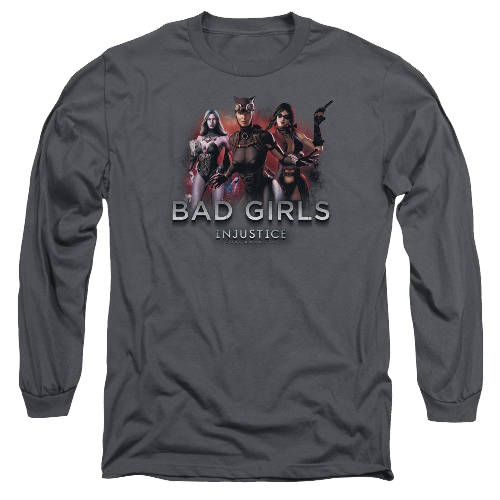 Injustice Gods Among Us Bad Girls Men's Long Sleeve T-Shirt Men's Long Sleeve T-Shirt Injustice Gods Among Us