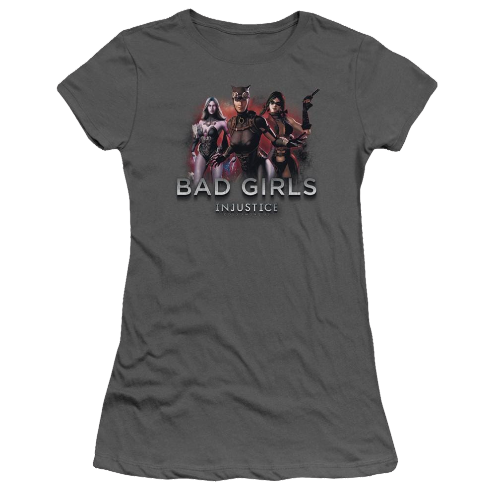 Injustice Gods Among Us Bad Girls Juniors T-Shirt Juniors T-Shirt Injustice Gods Among Us