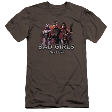 Injustice Gods Among Us Bad Girls - Men's Premium Slim Fit T-Shirt Men's Premium Slim Fit T-Shirt Injustice Gods Among Us
