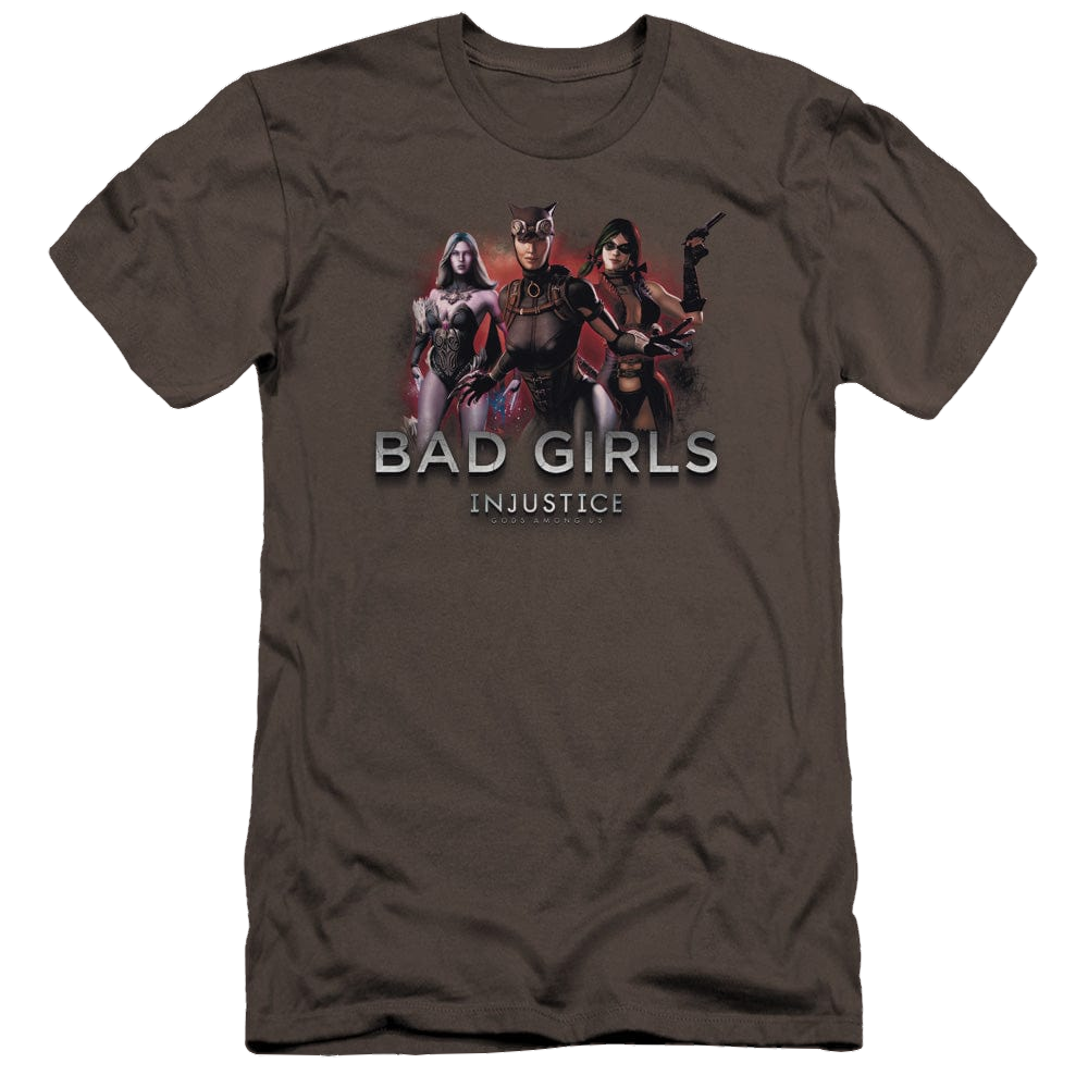 Injustice Gods Among Us Bad Girls - Men's Premium Slim Fit T-Shirt Men's Premium Slim Fit T-Shirt Injustice Gods Among Us