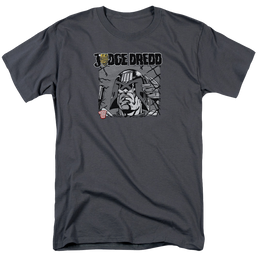 Judge Dredd Fenced Men's Regular Fit T-Shirt Men's Regular Fit T-Shirt Judge Dredd   