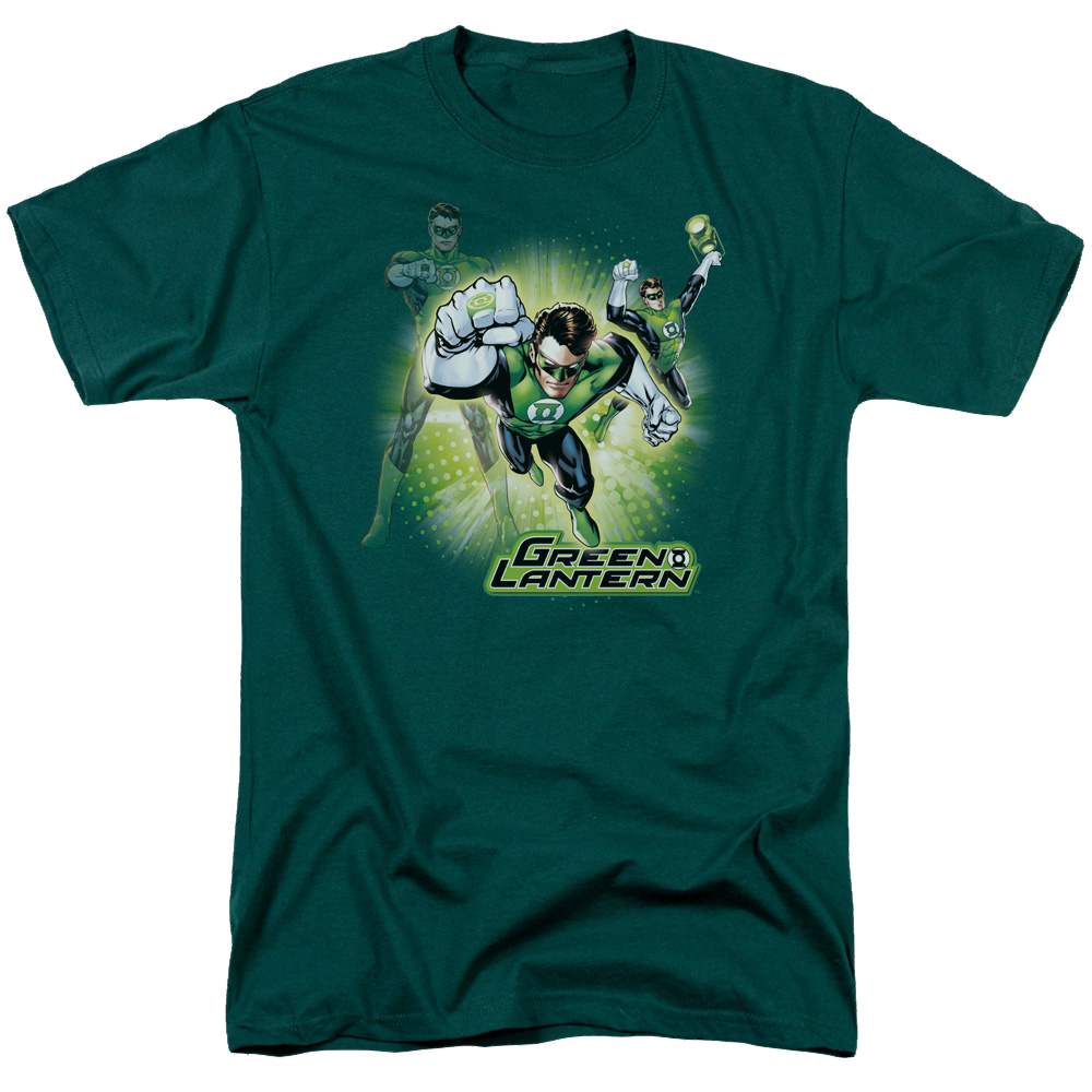Green Lantern Lantern Burst - Men's Regular Fit T-Shirt Men's Regular Fit T-Shirt Green Lantern