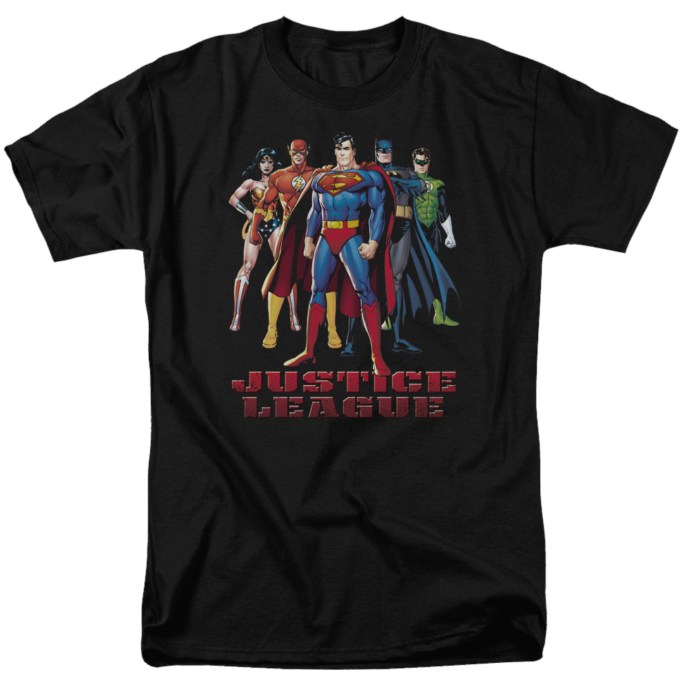 Justice League In League Men's Regular Fit T-Shirt Men's Regular Fit T-Shirt Justice League