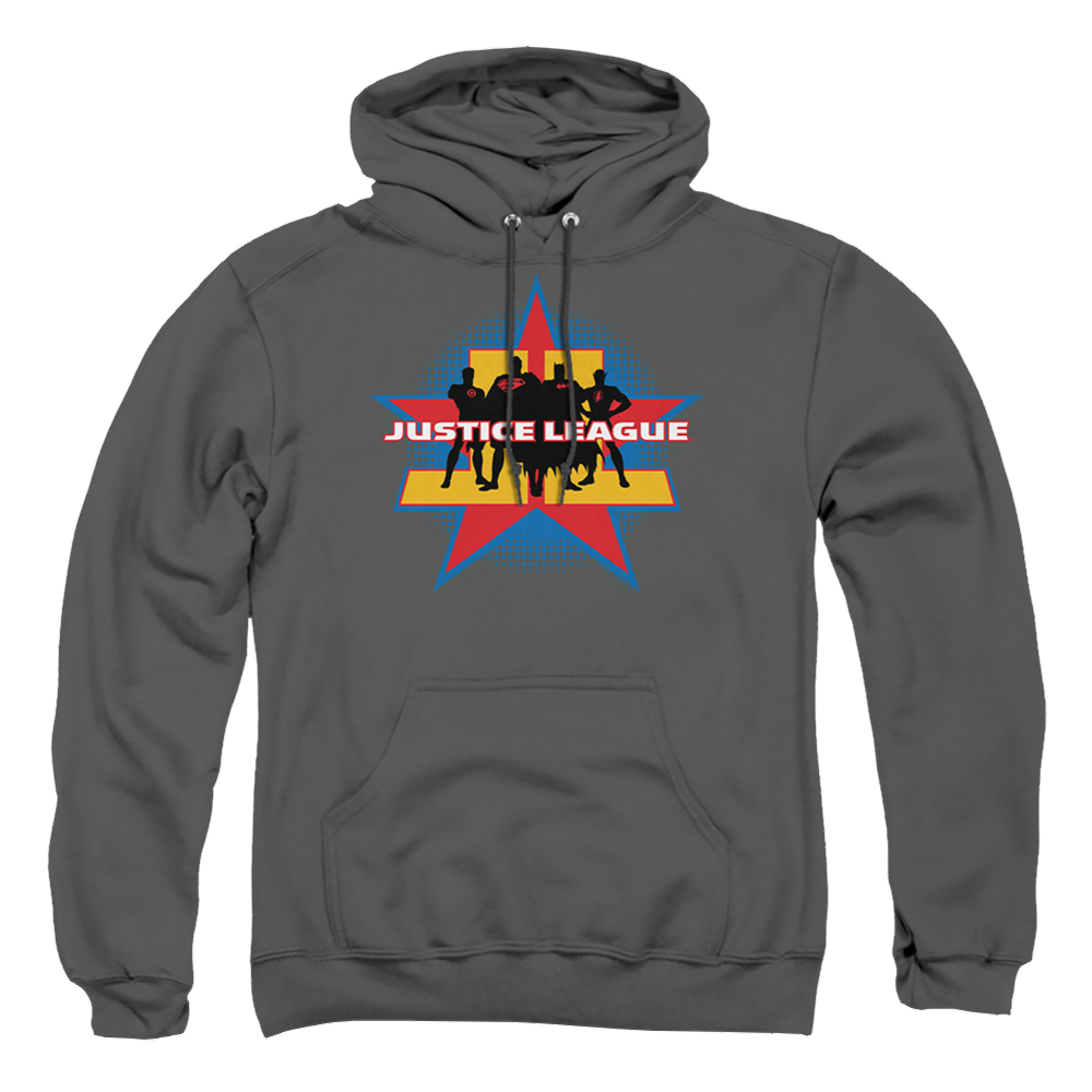 Justice League Stand Tall Pullover Hoodie Pullover Hoodie Justice League