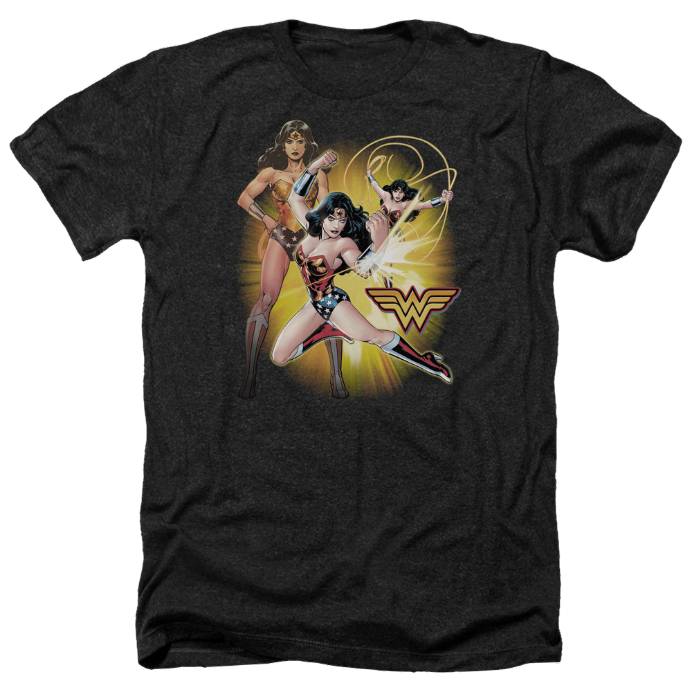 Justice League Wonder Woman Men's Heather T-Shirt Men's Heather T-Shirt Wonder Woman