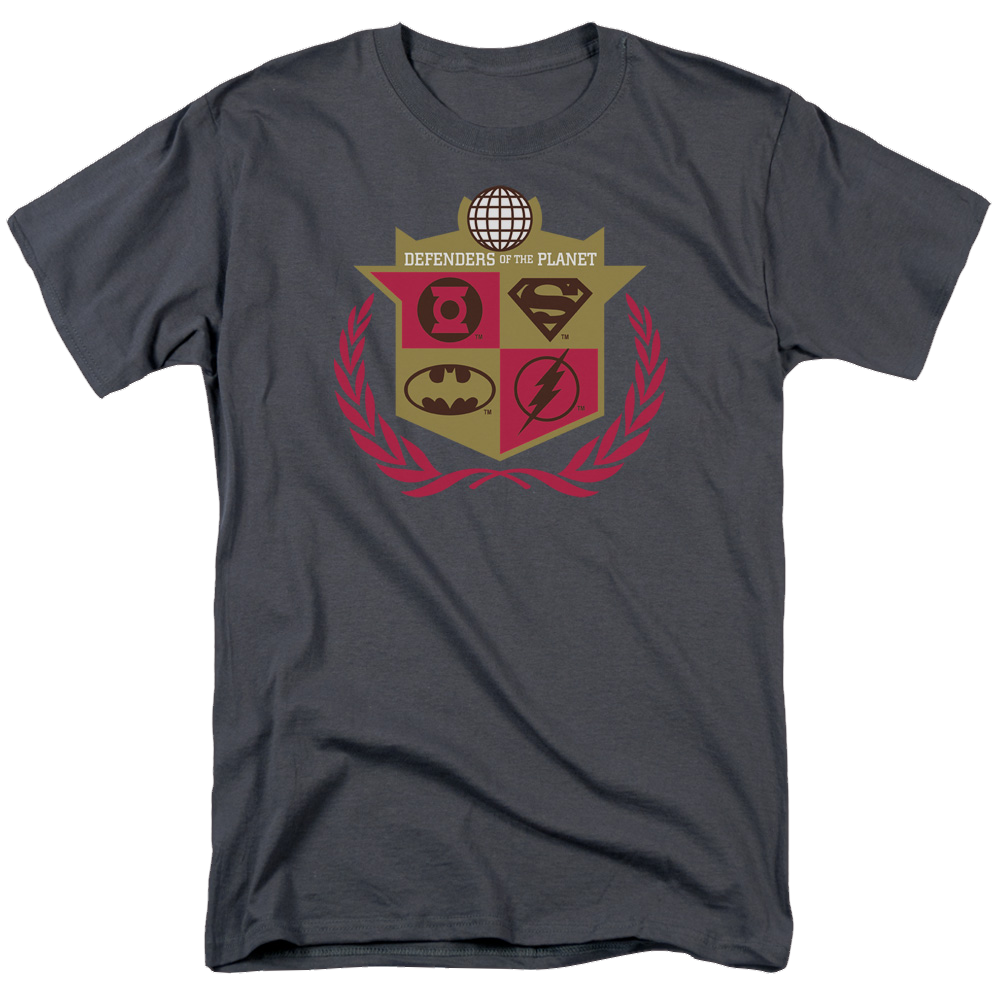 Justice League Defenders Men's Regular Fit T-Shirt Men's Regular Fit T-Shirt Justice League